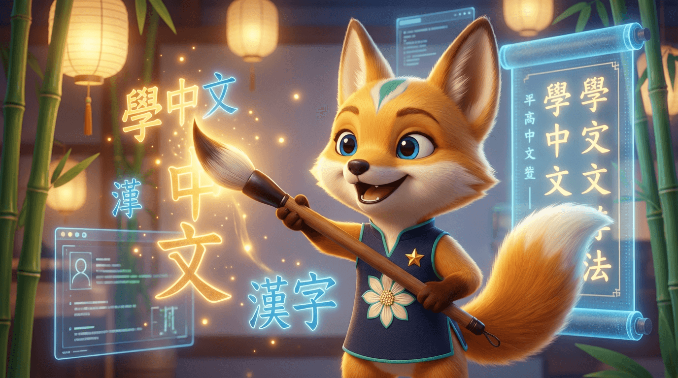Course advertisement photo Little Fox Chinese